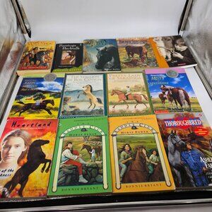 Horse Pony Equine Saddle Stable Books Paperback Reader Series Lot 13 Fiction